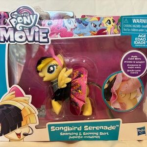 Songbird Serenade sparking and Spinning Skirt My Little Pony The Movie